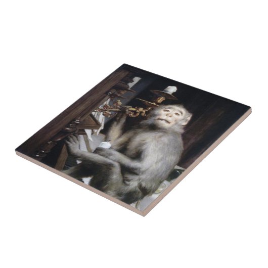 Carreau Singe souriant (Côté)