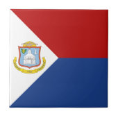 Carreau Sint Maarten Flag (Devant)