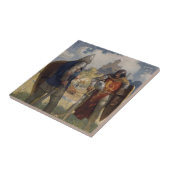 Carreau Sir Launcelot du Lac, Chevalier de la Table Ronde (Côté)