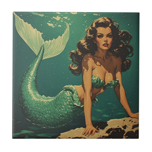 Carreau Siren des Profondeurs (Devant)