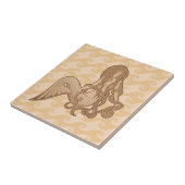 Carreau Sirène assise (Côté)