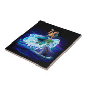 Carreau Sirène avec dauphin (Côté)