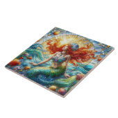 Carreau Sirène en Verre Coloré (Côté)