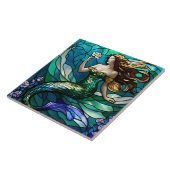 Carreau Sirène En Verre Tiré (Côté)