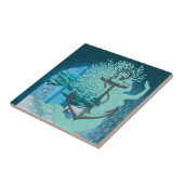 Carreau Sirène et Ancre (Côté)