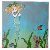 Carreau Sirène et sceau (Devant)