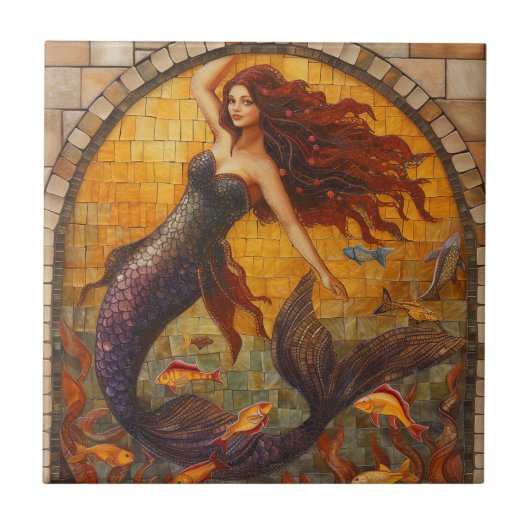 Carreau Sirène Mosaic (Devant)