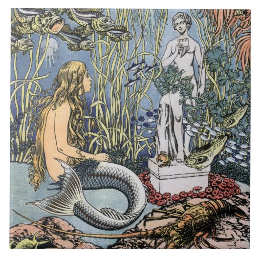 Carreau Sirène par Ivan Bilibin (Devant)