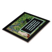 Carreau Sirène par Koloman Moser (Côté)