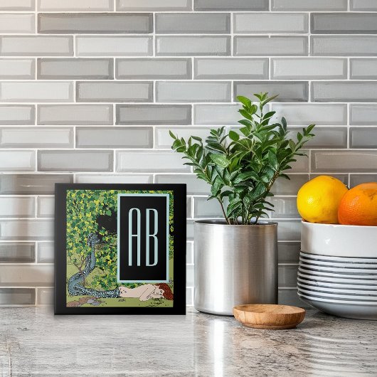 Carreau Sirène par Koloman Moser