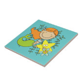 Carreau Sirène rousse (Côté)