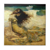 Carreau Sirène sur les sables d'or (Devant)