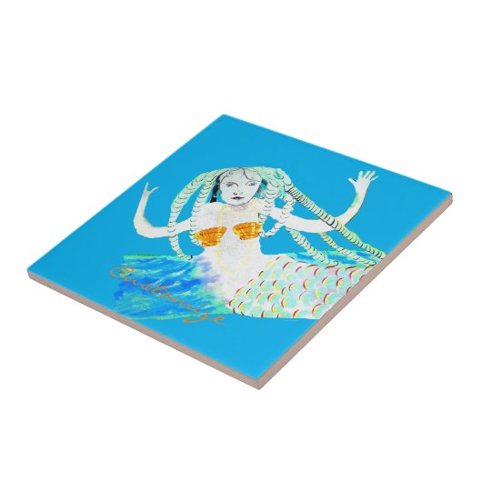 Carreau Sirènes avec Dreadlocks Thunder_Cove (Côté)