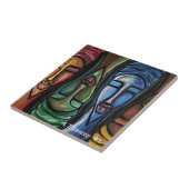 Carreau Sistas a uni la tuile (Côté)