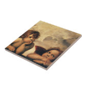 Carreau Sistine Madonna Angels par Raphael Sanzio (Côté)
