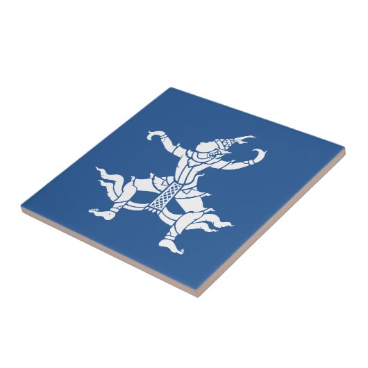 Carreau SIX Danseuse thaïlandaise ⚠ Thaïlande ⚠ (Côté)