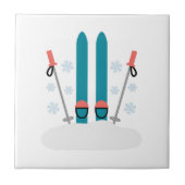 Carreau Ski de neige (Devant)