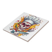 Carreau Skull Chef Kitchen Master (Côté)
