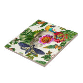 Carreau Skull tropical (Côté)