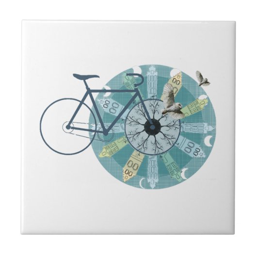 Carreau Skyline d'Amsterdam (Devant)