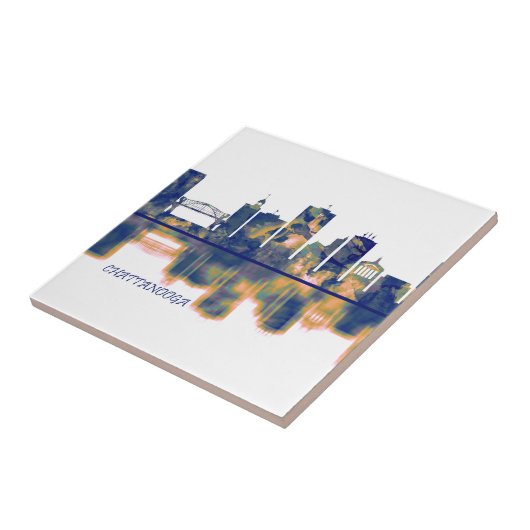 Carreau Skyline de Chattanooga (Côté)