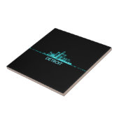 Carreau Skyline de Détroit (Côté)