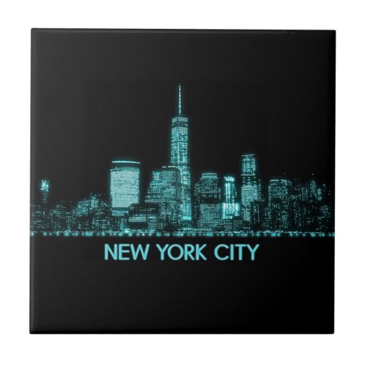 Carreau Skyline de New York (Devant)