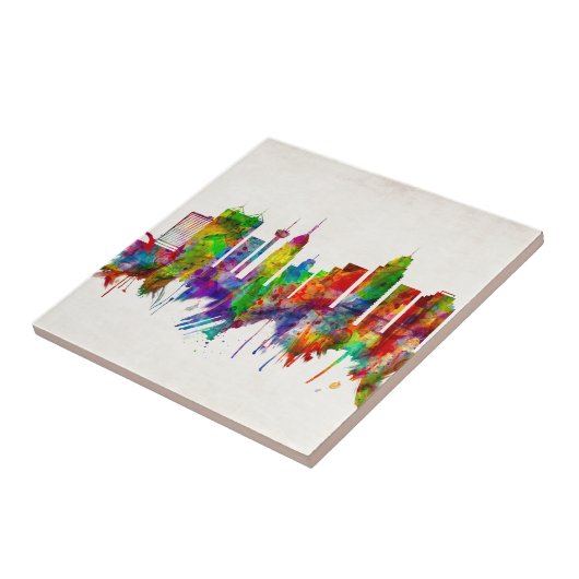 Carreau Skyline de San Antonio Texas (Côté)