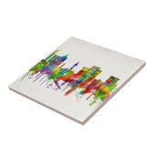 Carreau Skyline écossaise de Glasgow (Côté)