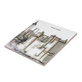 Carreau Skyline Noir Et Blanc New York City Dessin (Côté)