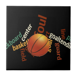 Carreau Slam Dunk de Vocabulaire : Basketball Jeu des Cham