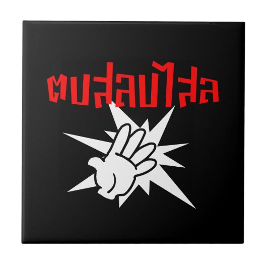 Carreau Slap You Silly › Dop Salop Salai in Thai Script ♥ (Devant)