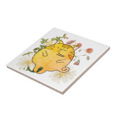 Carreau Sleepy Ginger Cat (Côté)