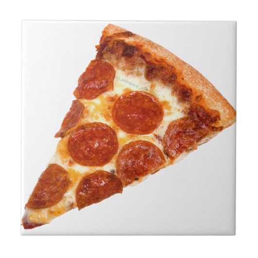 Carreau SlipperyJoe's classique pepperoni pizza tranche fo (Devant)