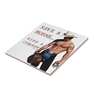 Carreau SlipperyJoe's sauve cheval monter chapeau de cowbo