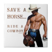 Carreau SlipperyJoe's save horse ride paille cowboy casque (Devant)