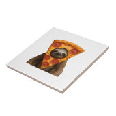 Carreau Sloth pizza funny weird prank meme cute happy chri (Côté)