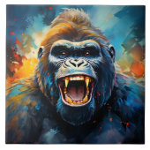 Carreau Smiling gorilla (Devant)