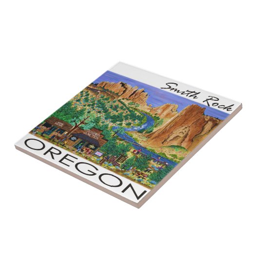 Carreau Smith Rock ~ Oregon (Côté)