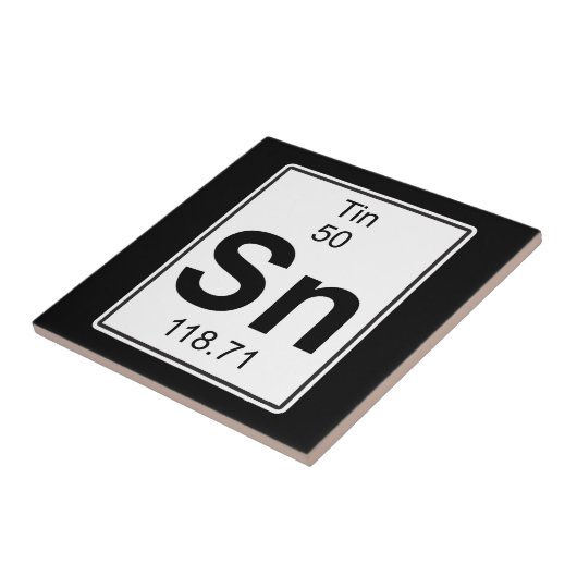 Carreau Sn - étain (Côté)