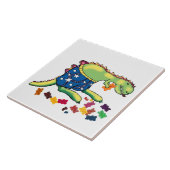 Carreau snack dinosaure de minuit (Côté)