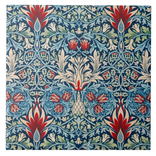 Carreau Snakeshead, William Morris (Devant)