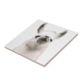 Carreau Snooty Snobby Llama personnalisé (Côté)