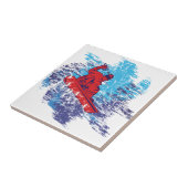 Carreau Snowboardeur cool (Côté)