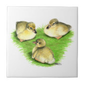 Carreau Snowy Mallard (Devant)