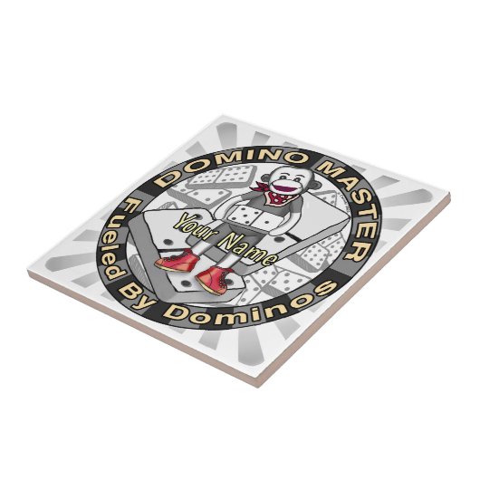 Carreau Sock Monkey Domino Master (Côté)