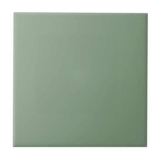 Carreau Soft Basil Green, Muted Neutral Solid Color (Devant)