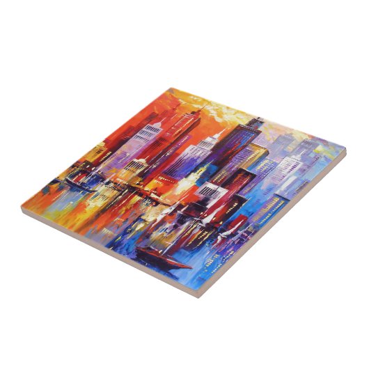 Carreau Soirée à New York (Côté)