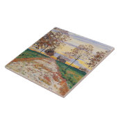 Carreau Soirée d'automne (par Ferdinand Hodler) (Côté)