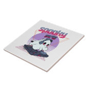 Carreau Soirée Halloween effrayante (Côté)